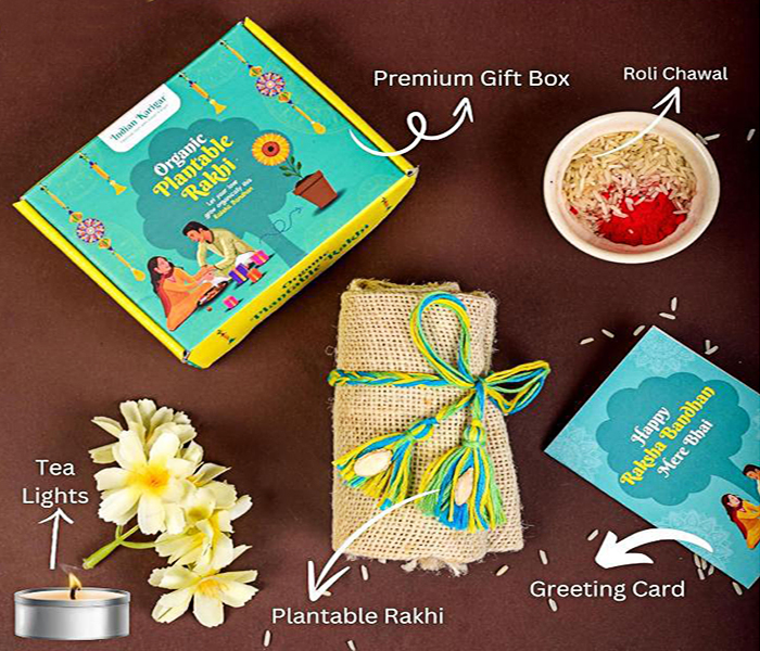 Plantable Rakhi Kit 